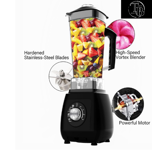 5Core Juicer Blender Machines 2000W Countertop Kitchen Smoothie Maker W 68Oz Jar